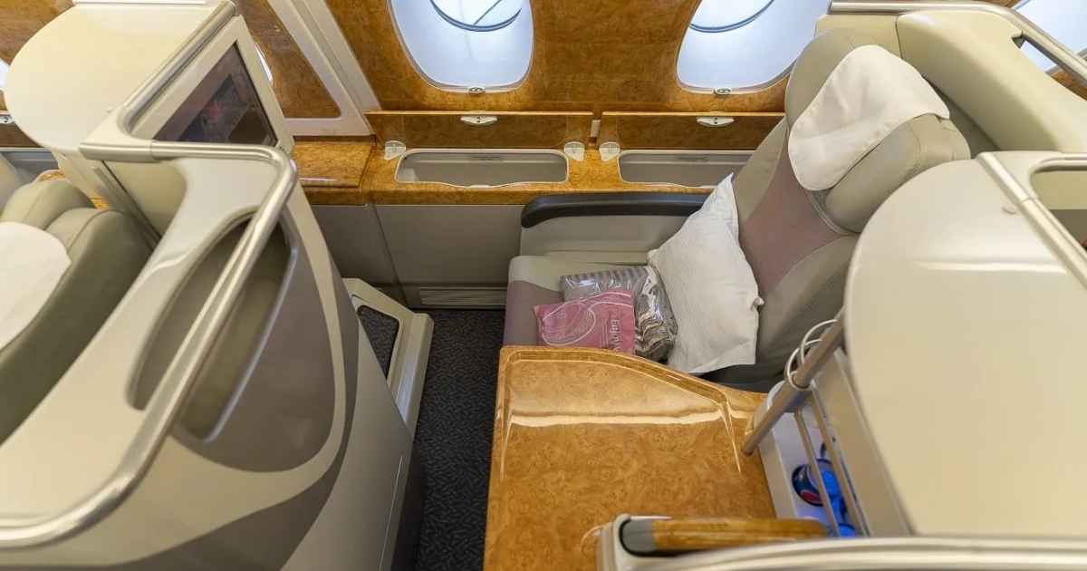 Emirates A380 Business Class